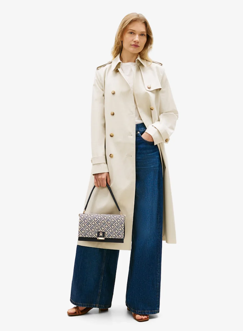TOMMY HILFIGER Monogram Jacquard Crossbody Bag